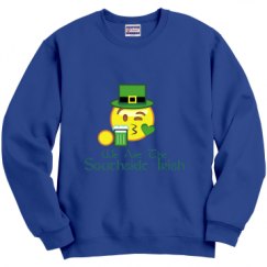 Unisex Film and Foil Crewneck Sweatshirt