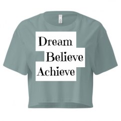 Ladies Festival Cali Crop Top Tee