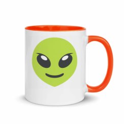 11oz Ceramic Mug with Color Inside