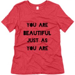 Ladies Relaxed Fit Super Soft Triblend Tee