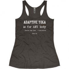 Ladies Slim Fit Super Soft Racerback Triblend Tank