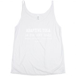 Yoga for all (plus size tank top)