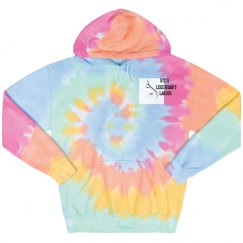 Unisex Tie-Dye Fleece Hoodie