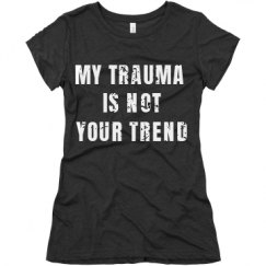 Ladies Slim Fit Super Soft Triblend Tee