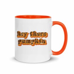 11oz Ceramic Mug with Color Inside