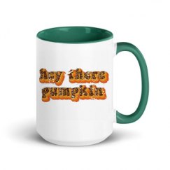 15oz Ceramic Mug with Color Inside