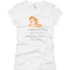 Ladies Slim Fit Basic Promo Jersey Tee