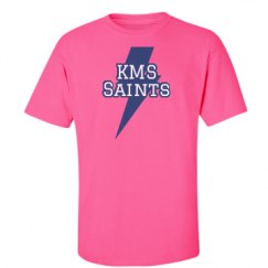 Unisex Ultra Cotton Safety Neon Crewneck Tee