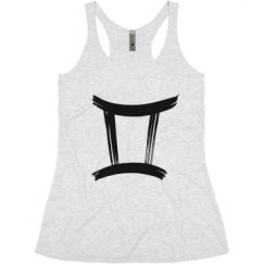 Ladies Slim Fit Super Soft Racerback Triblend Tank
