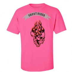 Unisex Ultra Cotton Safety Neon Crewneck Tee