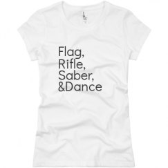 Ladies Slim Fit Basic Promo Jersey Tee