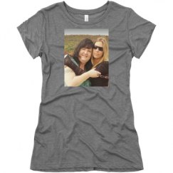 Ladies Slim Fit Super Soft Triblend Tee