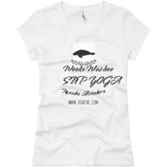 Ladies Slim Fit Basic Promo Jersey Tee