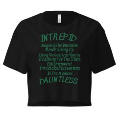 Ladies Festival Cali Crop Top Tee