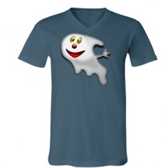 Unisex V-Neck Jersey Tee