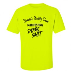 Unisex Ultra Cotton Safety Neon Crewneck Tee