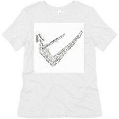 Ladies Relaxed Fit Super Soft Triblend Tee