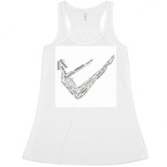 Ladies Flowy Racerback Tank