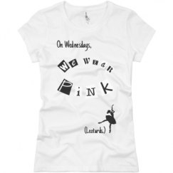 Ladies Slim Fit Basic Promo Jersey Tee