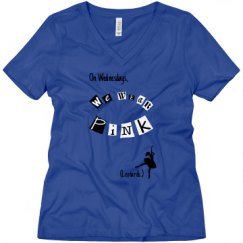 Ladies Relaxed Fit V-Neck Tee