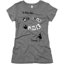 Ladies Slim Fit Super Soft Triblend Tee