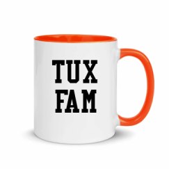 11oz Ceramic Mug with Color Inside