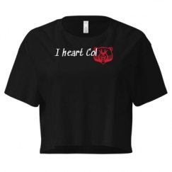 Ladies Festival Cali Crop Top Tee