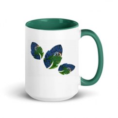 15oz Ceramic Mug with Color Inside