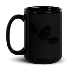 15oz Black Glossy Mug