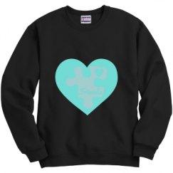 Unisex Film and Foil Crewneck Sweatshirt