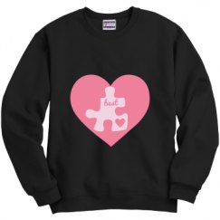 Unisex Film and Foil Crewneck Sweatshirt