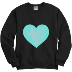 Unisex Film and Foil Crewneck Sweatshirt
