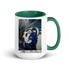 15oz Ceramic Mug with Color Inside