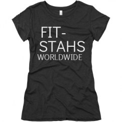 Ladies Slim Fit Super Soft Triblend Tee