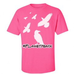 Unisex Ultra Cotton Safety Neon Crewneck Tee