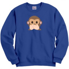 Unisex Film and Foil Crewneck Sweatshirt