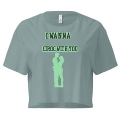 Ladies Festival Cali Crop Top Tee