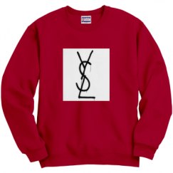 Unisex Film and Foil Crewneck Sweatshirt