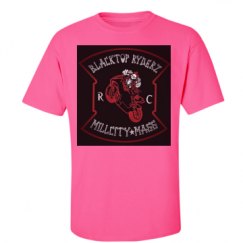 Unisex Ultra Cotton Safety Neon Crewneck Tee