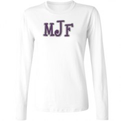 Ladies Relaxed Fit Basic Long Sleeve Tee