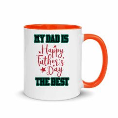 11oz Ceramic Mug with Color Inside