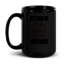 15oz Black Glossy Mug