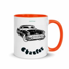 11oz Ceramic Mug with Color Inside