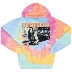 Unisex Tie-Dye Fleece Hoodie