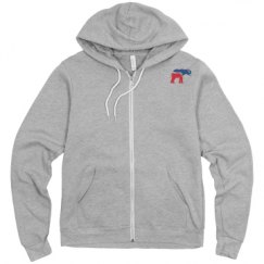 Unisex Fleece Full Zip Midweight Hoodie