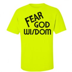 Unisex Ultra Cotton Safety Neon Crewneck Tee