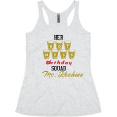 Ladies Slim Fit Super Soft Racerback Triblend Tank