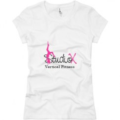 Ladies Slim Fit Basic Promo Jersey Tee