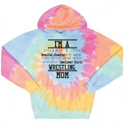 Unisex Tie-Dye Fleece Hoodie