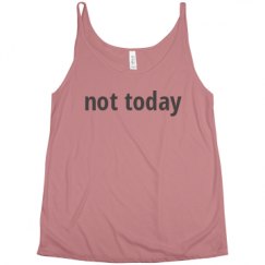 Ladies Flowy Slouchy Tank